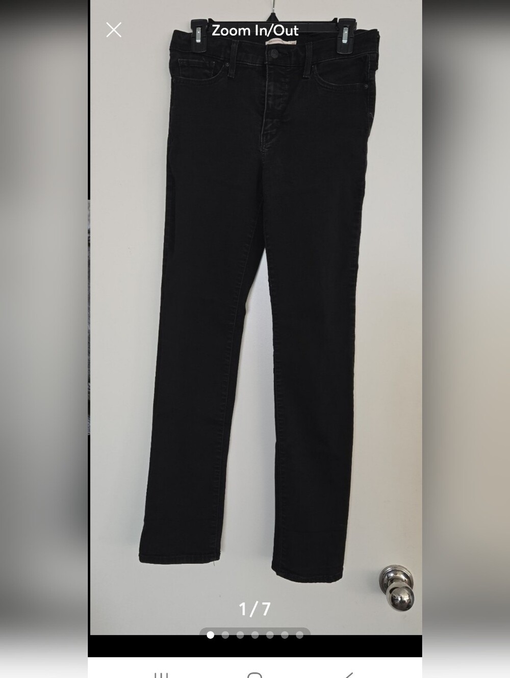 Jeans Levi's 314 shaping straight  size 29